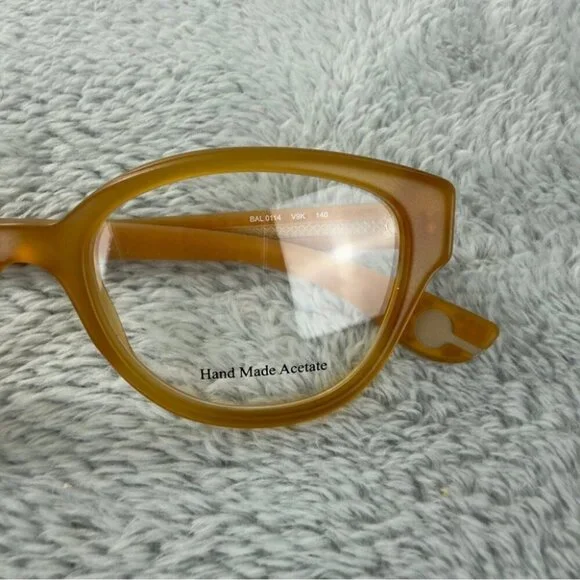 Balenciaga Paris NWT Women's Cat Eye BAL 114 V9E Eyeglasses Made in Italy - Picture 3 of 15